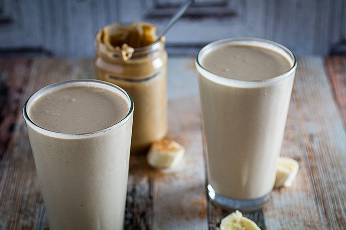 Chocolate Peanut Butter Protein Shake 🍫